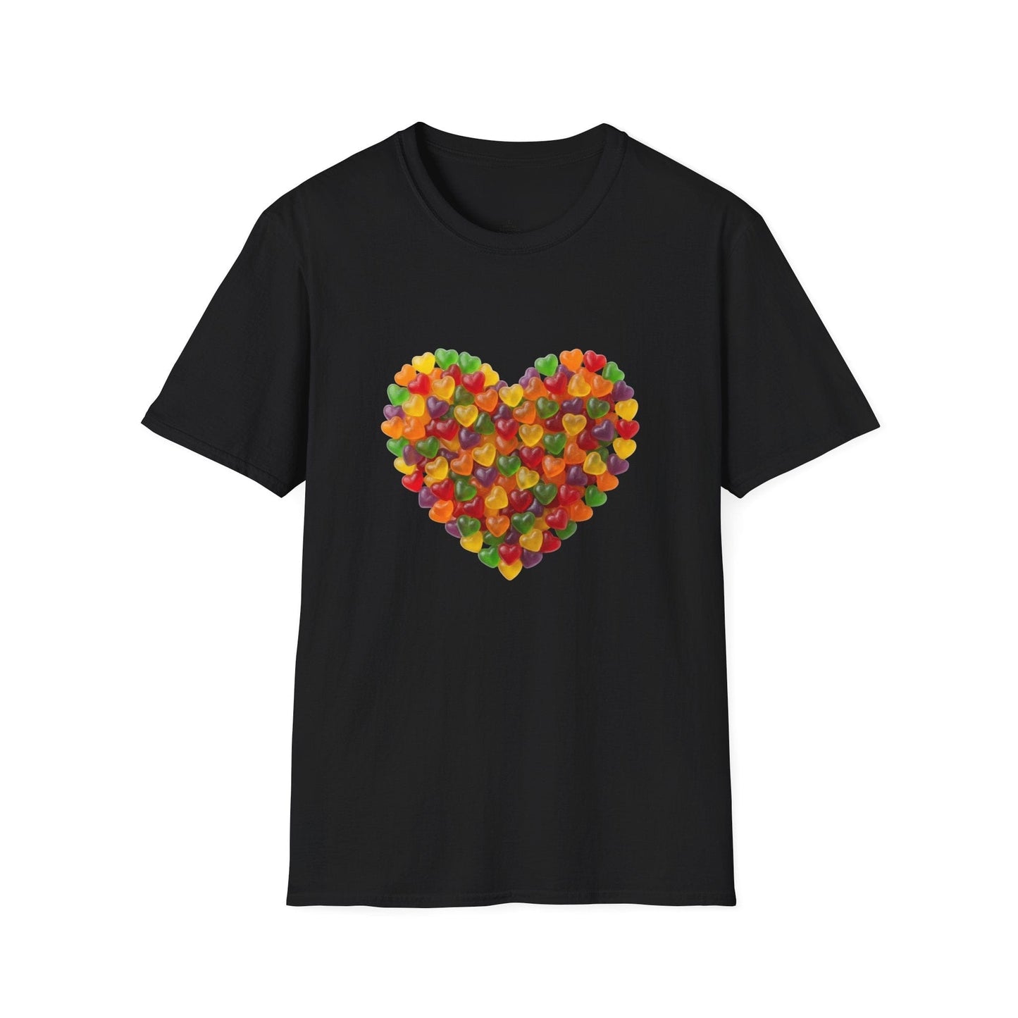 Candy Heart Love Shirt | Colorful Gummy Heart Valentine Tee