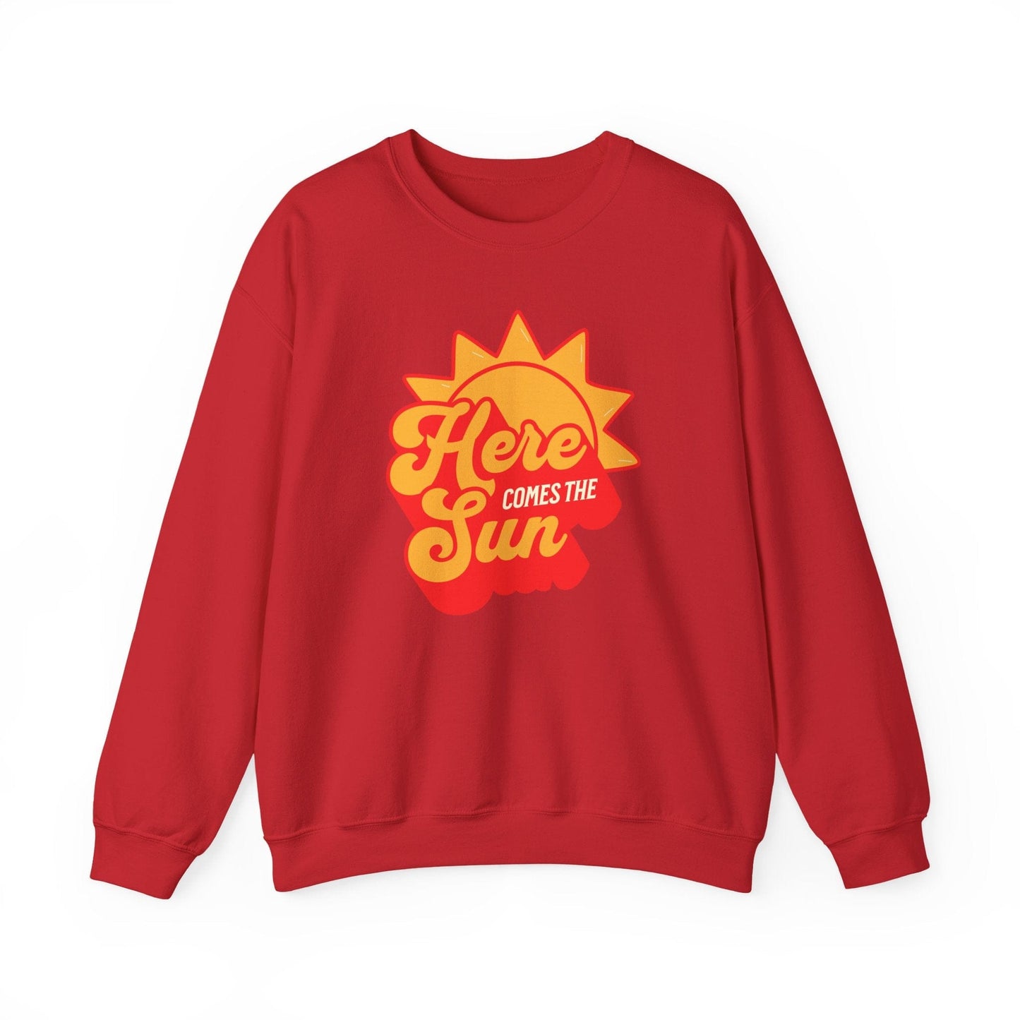 Here Comes the Sun – Retro Sunshine Sweatshirt