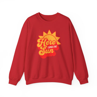 Here Comes the Sun – Retro Sunshine Sweatshirt