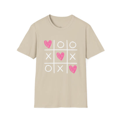 Tic Tac Love Valentine Shirt | XOXO Heart Game Tee