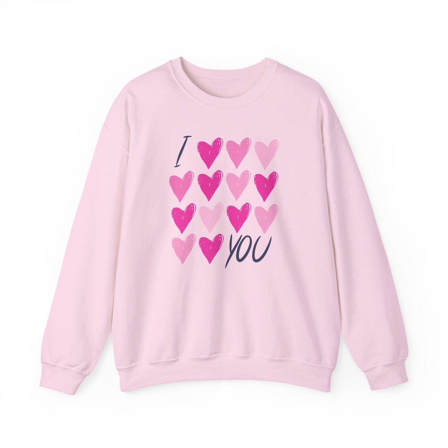 I Love, Love, Love You Hearts Shirt | Valentine Graphic Sweatshirt