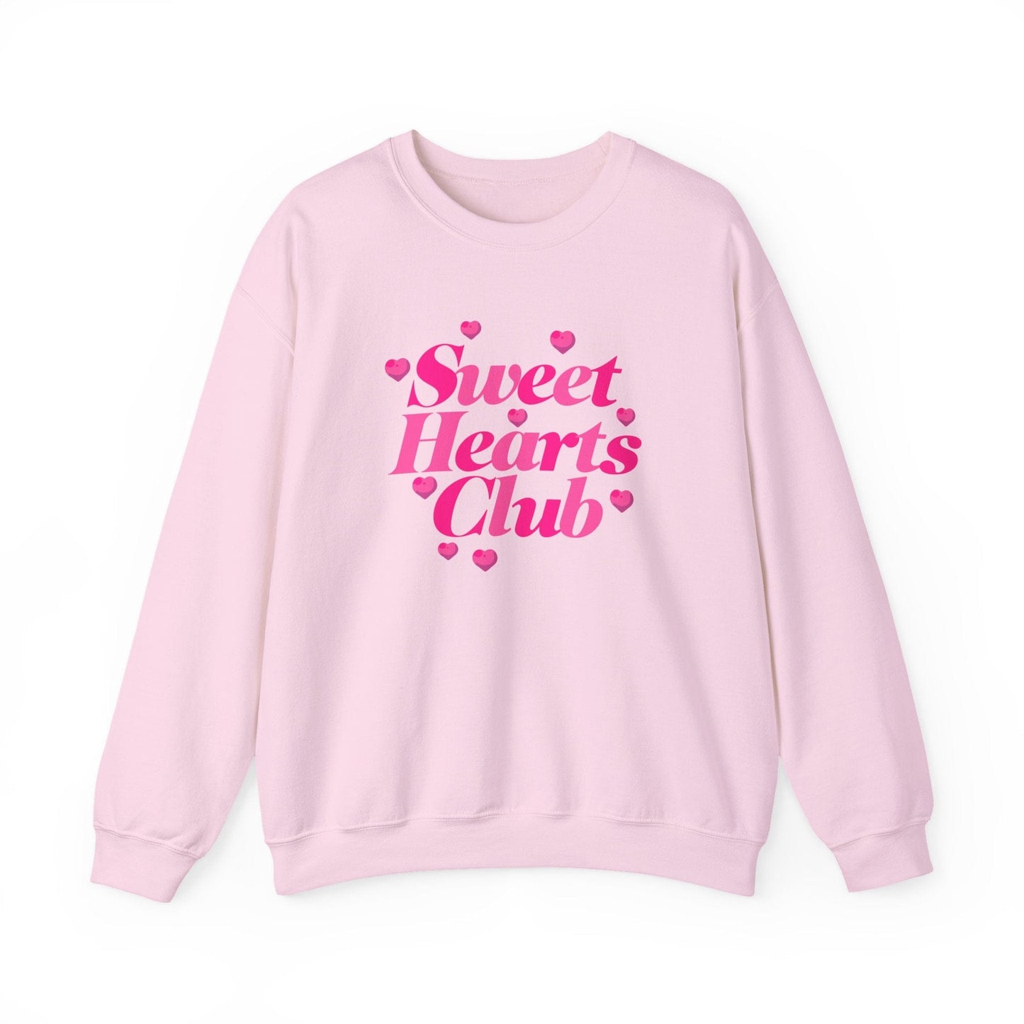 Sweet Hearts Club Valentine Shirt | Pink Love Sweatshirt