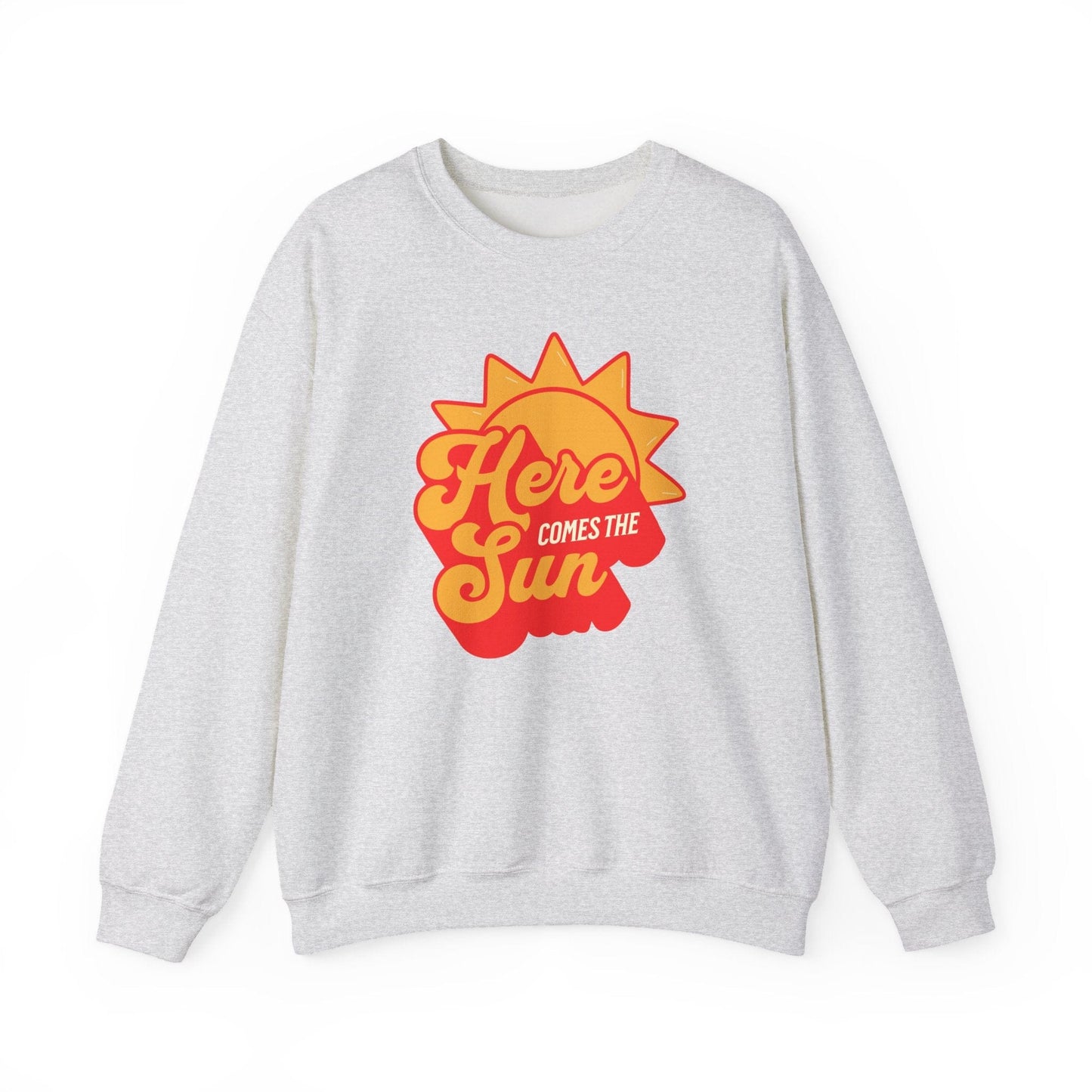 Here Comes the Sun – Retro Sunshine Sweatshirt