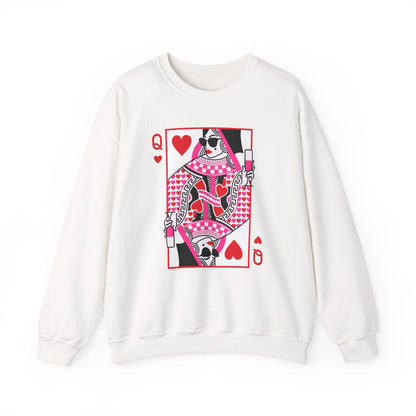 Queen of Hearts Valentine Shirt | Stylish Valentine Sweatshirt