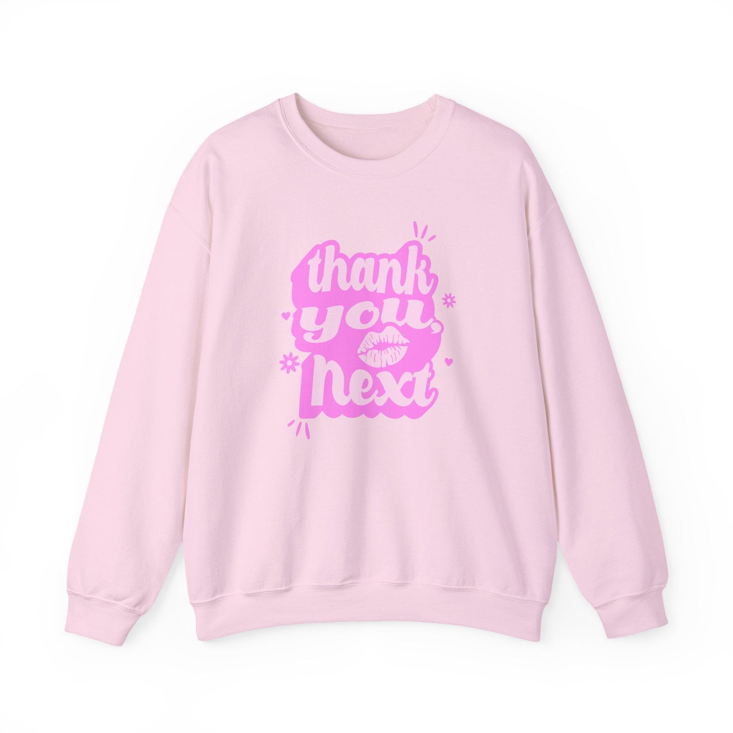 Thank You, Next Valentine Shirt | Flirty Pink Love Sweatshirt