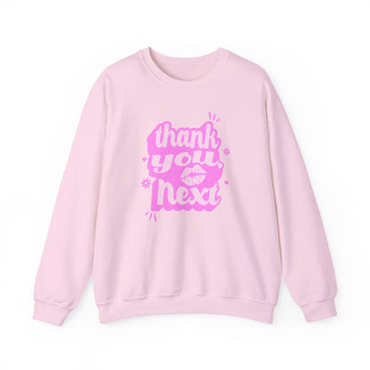 Thank You, Next Valentine Shirt | Flirty Pink Love Sweatshirt