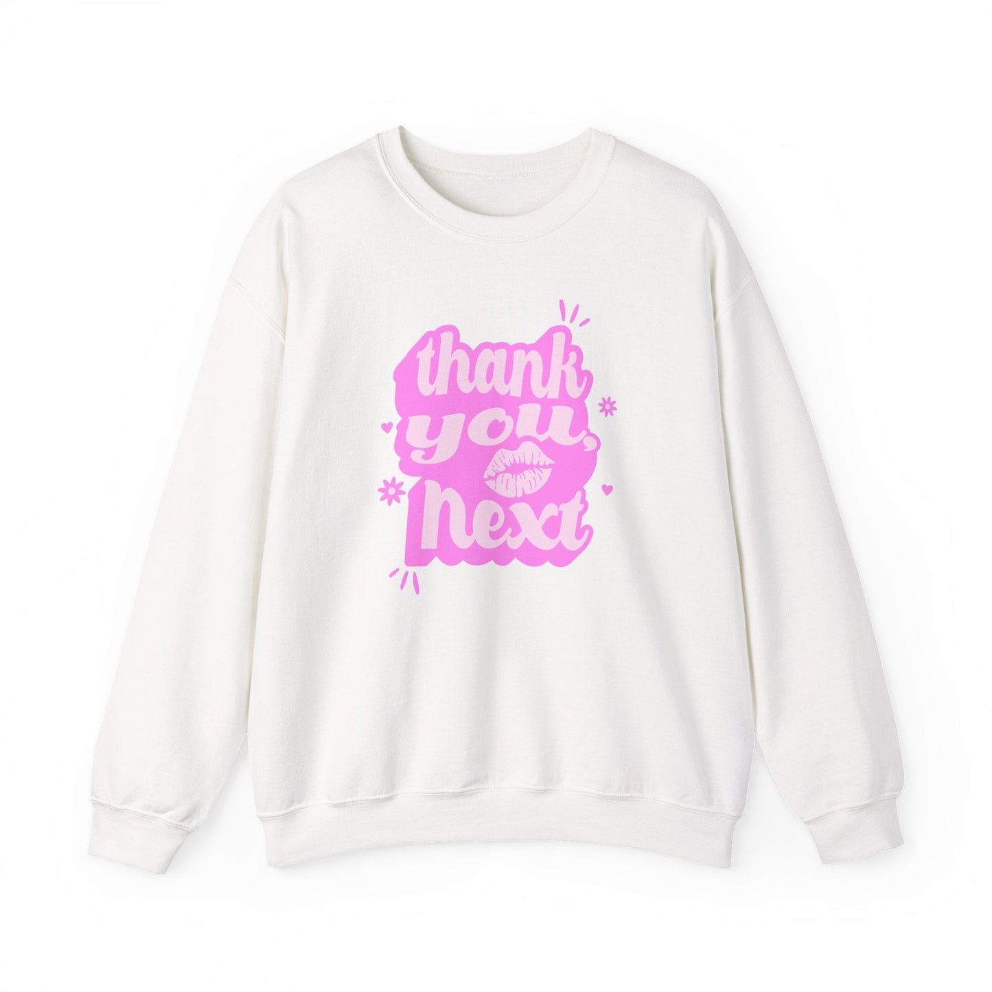 Thank You, Next Valentine Shirt | Flirty Pink Love Sweatshirt