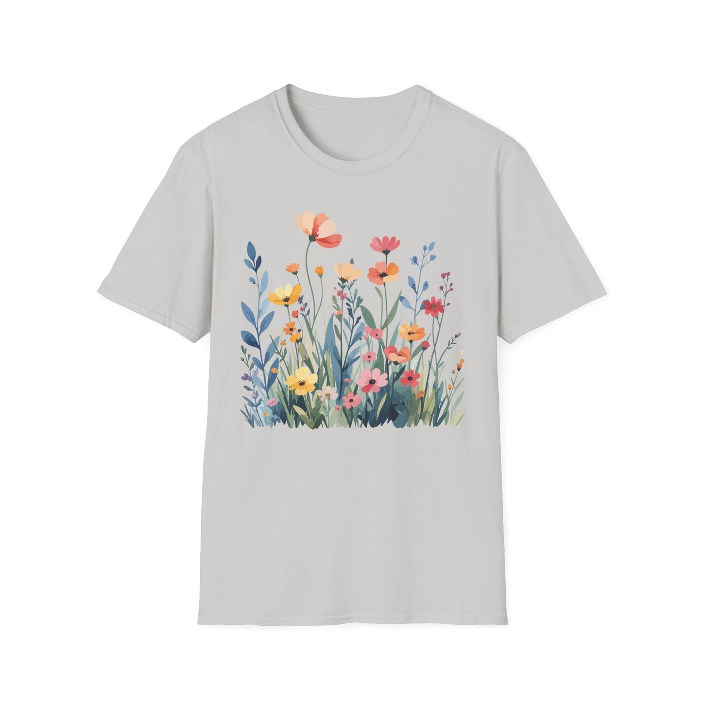Wildflower Meadow t-shirt | Soft Spring Floral Design