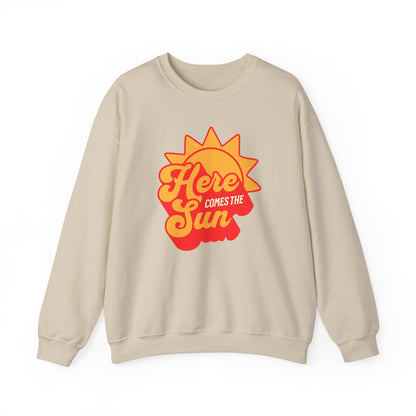 Here Comes the Sun – Retro Sunshine Sweatshirt