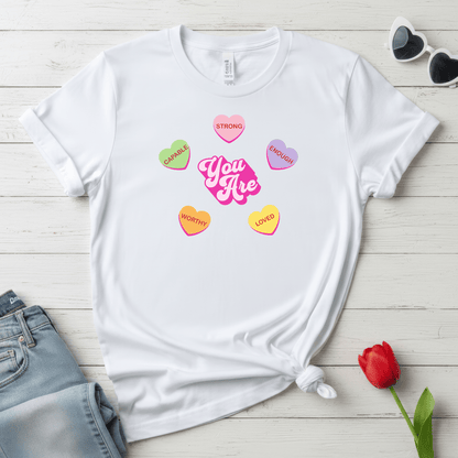 You Are Strong Enough Loved Shirt | Teacher & Classroom Valentine Tee