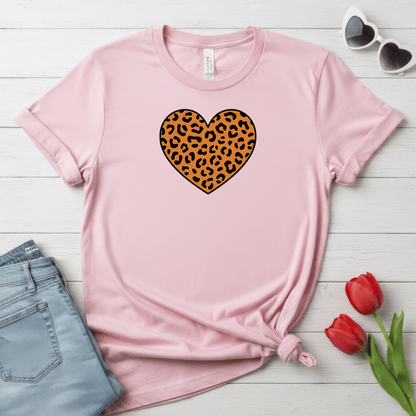Leopard Heart Valentine Shirt | Trendy Valentine Tee