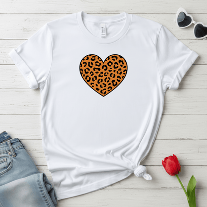 Leopard Heart Valentine Shirt | Trendy Valentine Tee