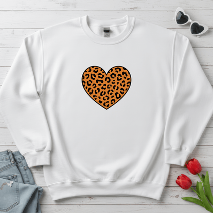 Leopard Heart Valentine Shirt | Trendy Valentine Sweatshirt