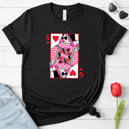 Queen of Hearts Valentine Shirt | Stylish Valentine Tee