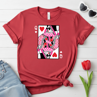 Queen of Hearts Valentine Shirt | Stylish Valentine Tee