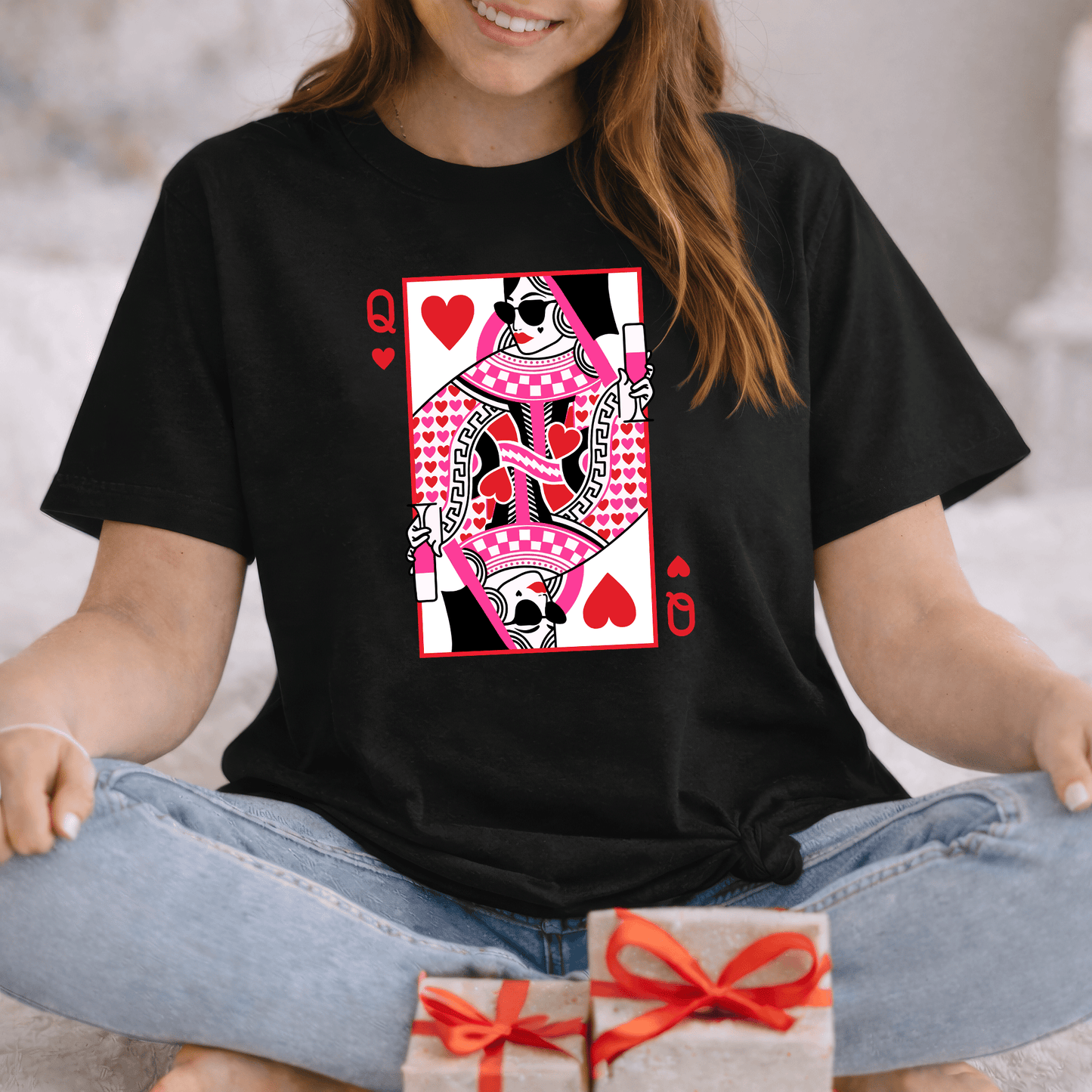 Queen of Hearts Valentine Shirt | Stylish Valentine Tee