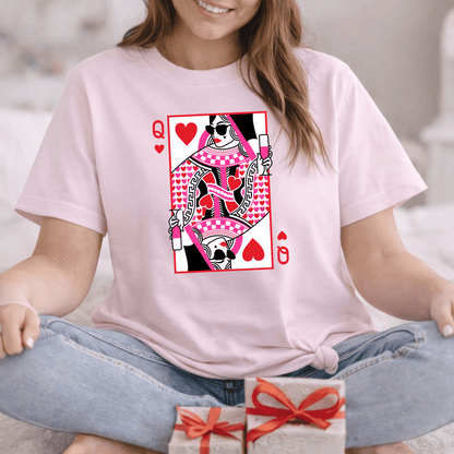 Queen of Hearts Valentine Shirt | Stylish Valentine Tee