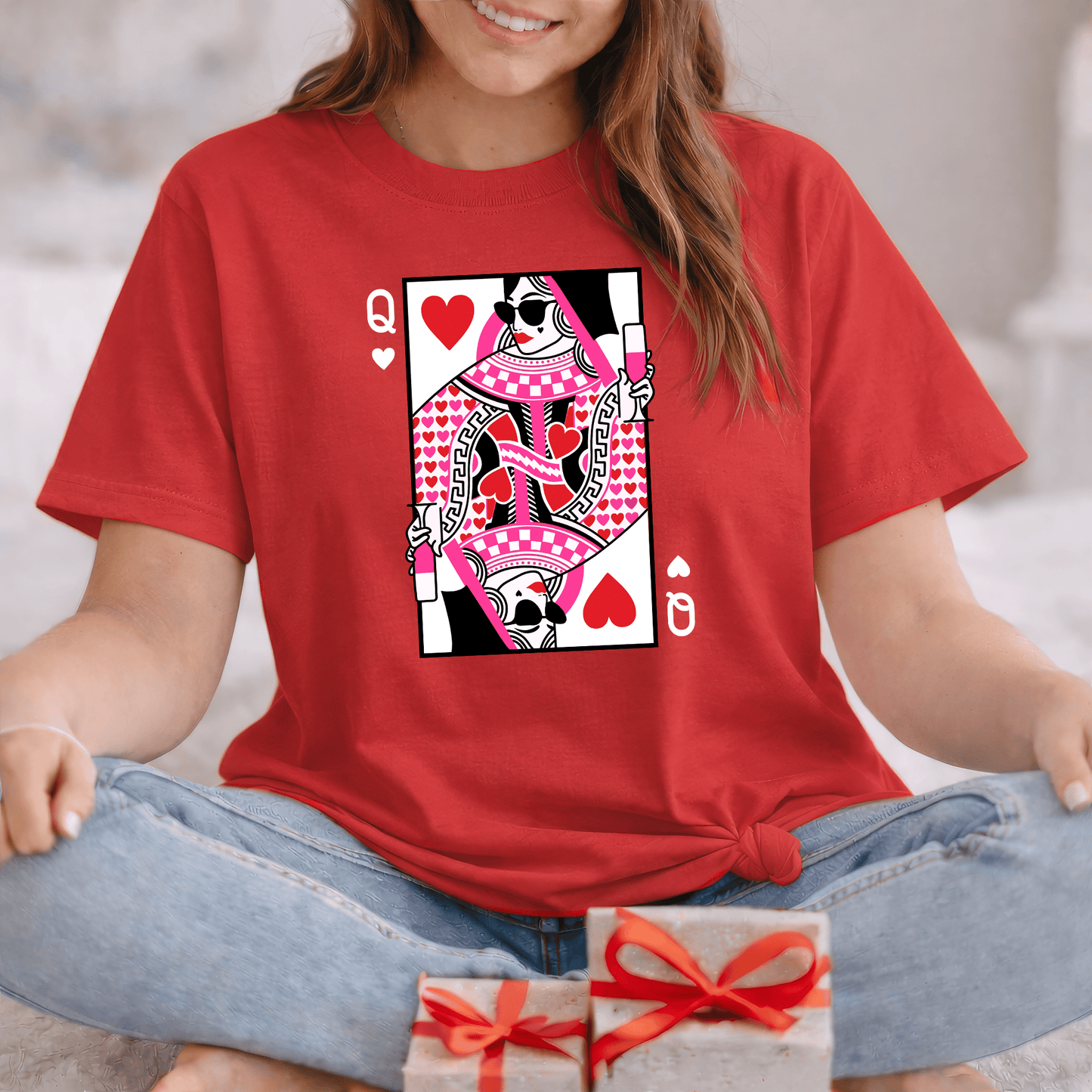 Queen of Hearts Valentine Shirt | Stylish Valentine Tee