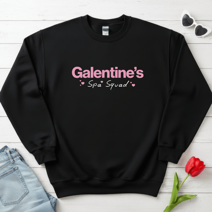 Galentine’s Spa Squad Shirt | Girls Valentine Spa Day Sweatshirt