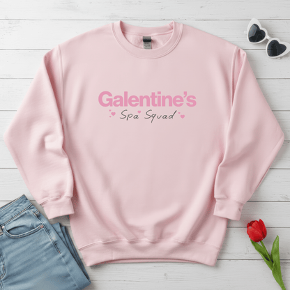 Galentine’s Spa Squad Shirt | Girls Valentine Spa Day Sweatshirt