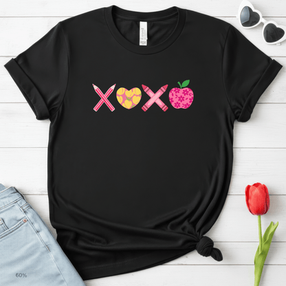 School XOXO Valentine Shirt | Teacher & Classroom Valentine Tee