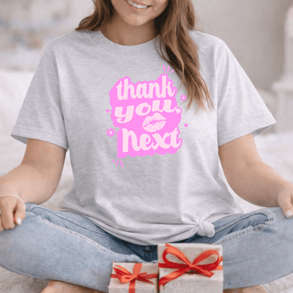 Thank You, Next Valentine Shirt | Flirty Pink Love Tee